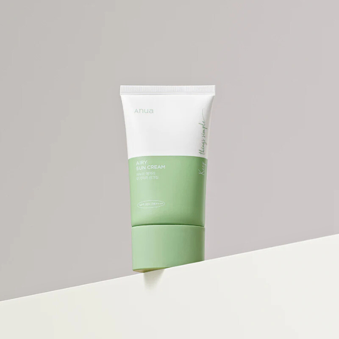 Anua Airy Sun Cream SPF50+ PA++++ - apsauginis kremas nuo saulės