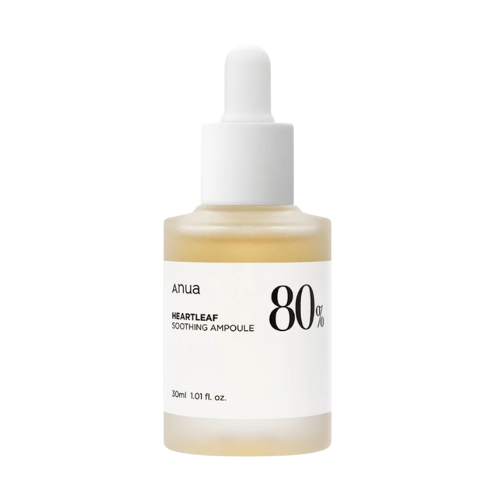 Anua Heartleaf 80% Soothing Ampoule - raminamoji veido ampulė