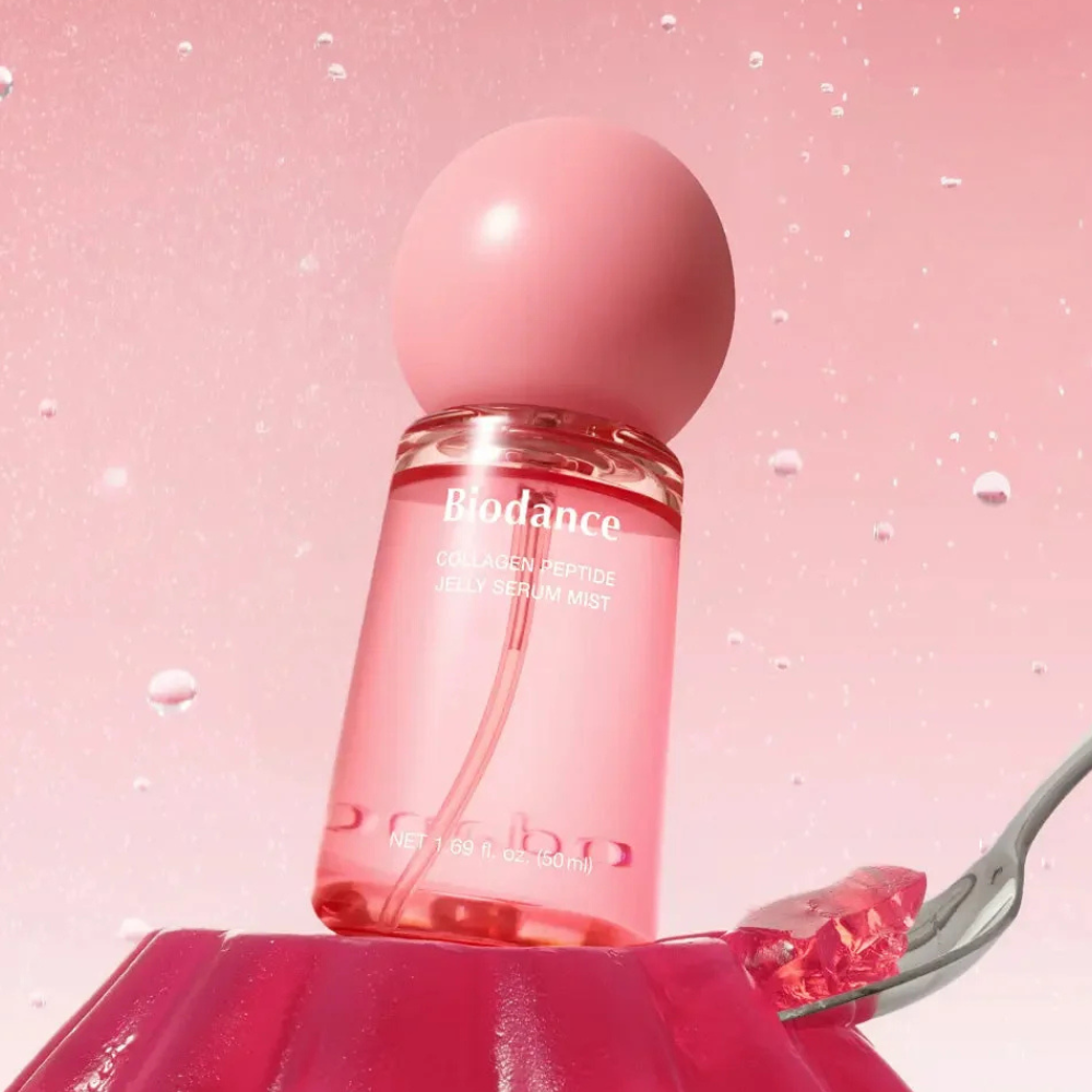 Biodance Collagen Peptide Jelly Serum Mist - drėkinamasis veido serumas (dulksna)