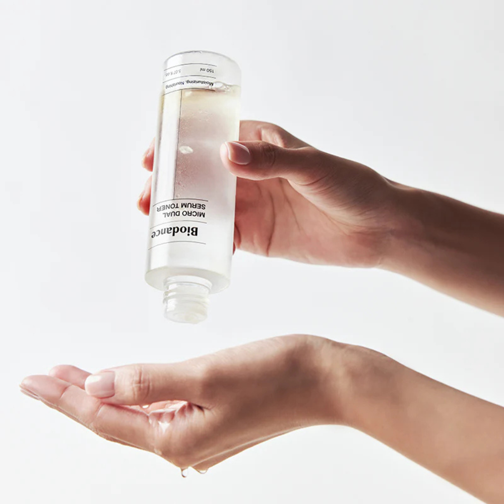 Biodance Micro Dual Serum Toner - dvifazis drėkinamasis tonikas