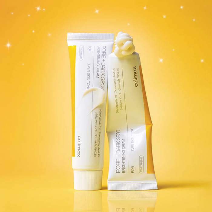 Celimax Pore + Dark Spot Brightening Cream - skaistinamasis veido kremas