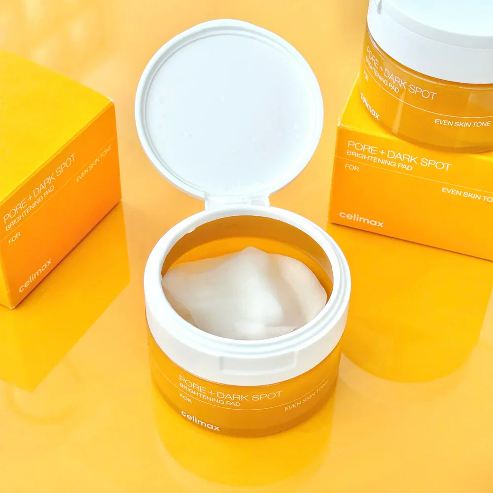 Celimax Pore + Dark Spot Brightening Pad - skaistinamieji veido padeliai