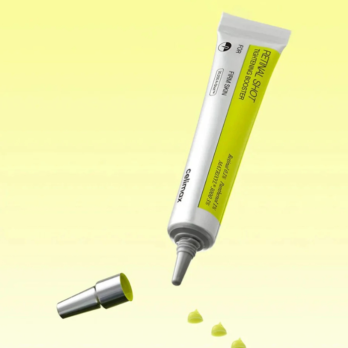Celimax The Vita-A Retinal Shot Tightening Booster - veido priežiūros priemonė su retinaliu