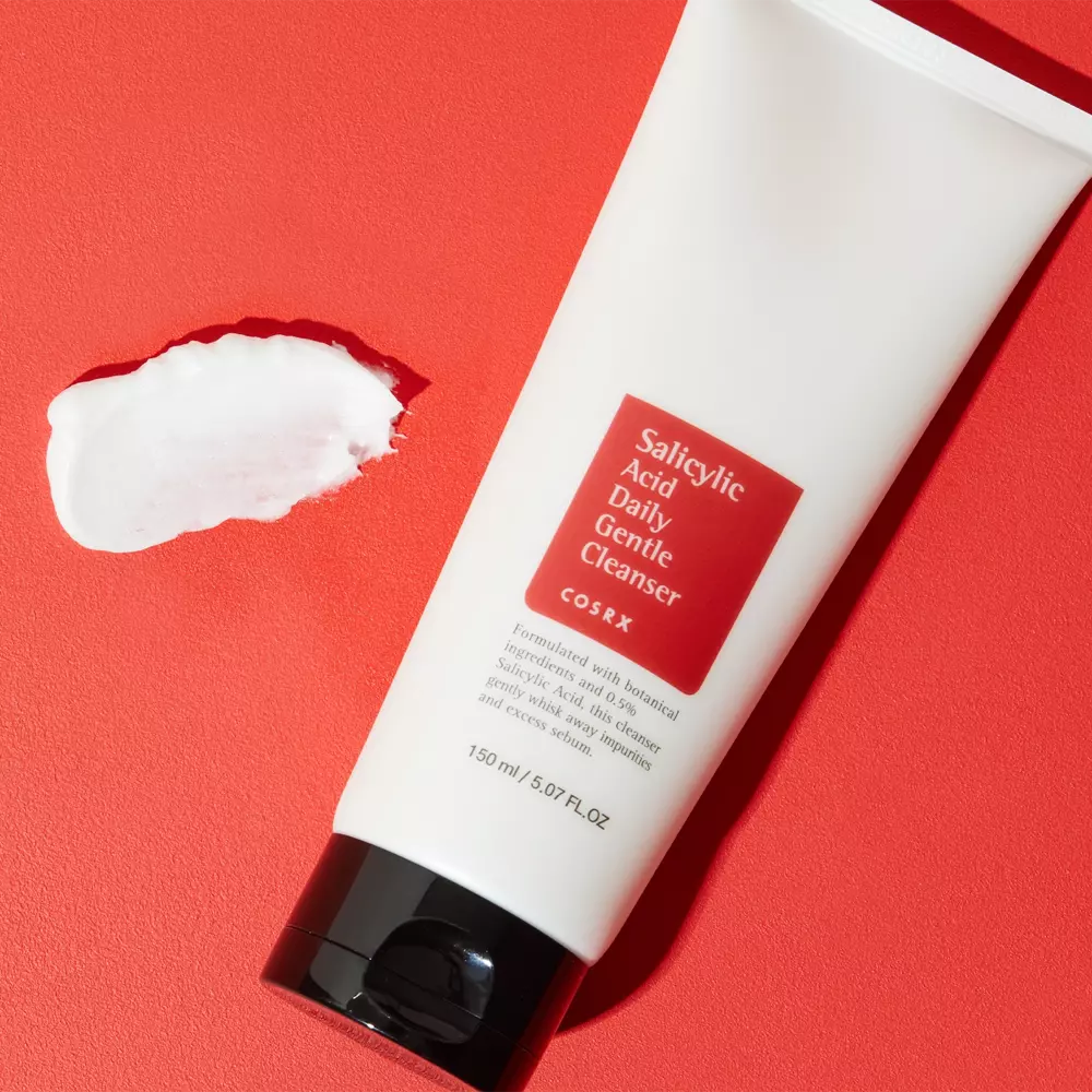 Cosrx Salicylic Acid Daily Gentle Cleanser - veido prausiklis su salicilo rūgštimi