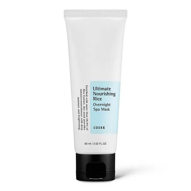 Cosrx Ultimate Nourishing Rice Overnight Spa Mask - naktinė drėkinanti kaukė su ryžių ekstraktu