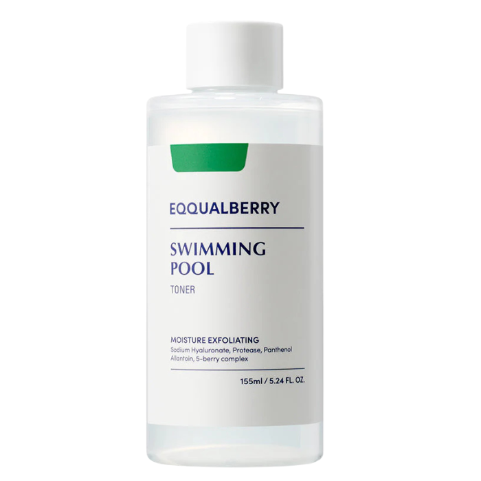 EQQUALBERRY Swimming Pool Toner - drėkinamasis veido tonikas