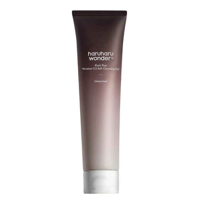 Haruharu Wonder Black Rice Moisture 5.5 Soft Cleansing Gel - švelnus veido prausiklis