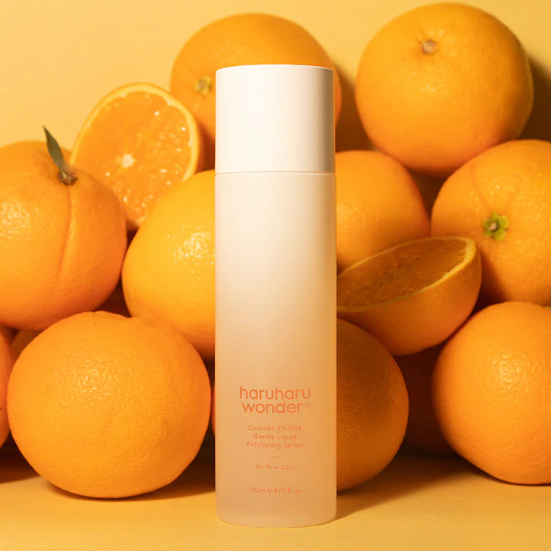 Haruharu Wonder Centella 3% Pha Gentle Liquid Exfoliating Serum - švelnus šveičiamasis serumas
