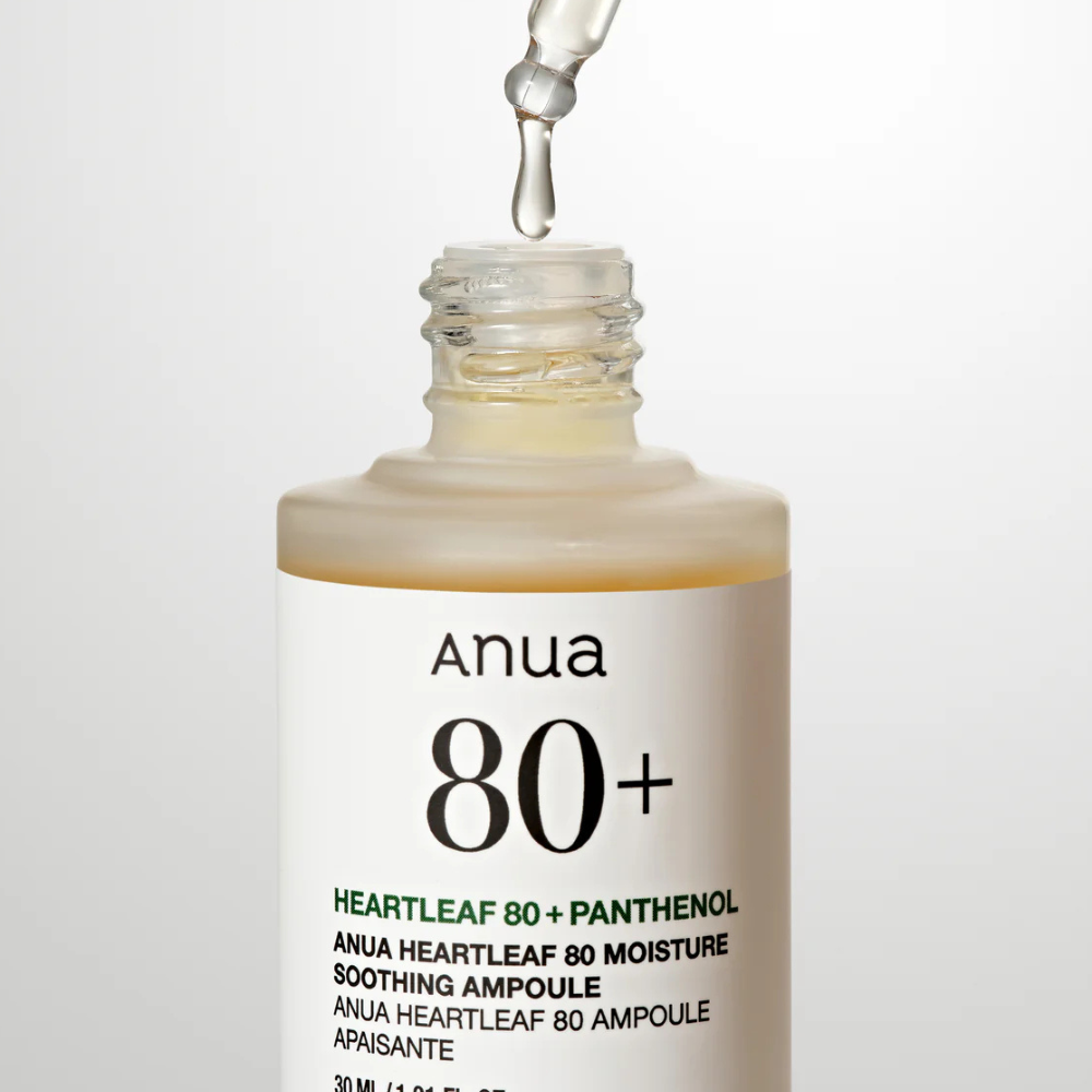 Heartleaf 80% Moisture Soothing Ampoule - raminamoji veido ampulė