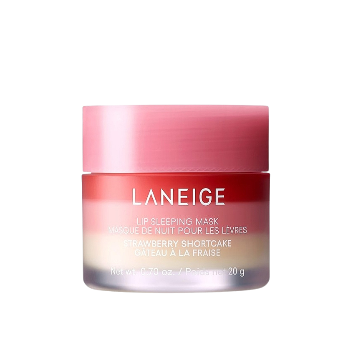 LANEIGE Lip Sleeping Mask Strawberry Shortcake - naktinė lūpų kaukė