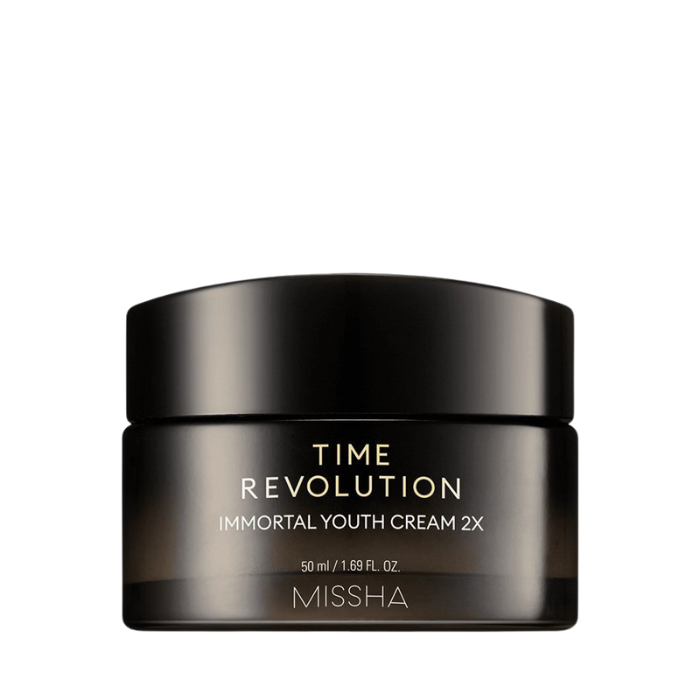 Missha Time Revolution Immortal Youth Cream 2X - veido kremas brandžiai odai
