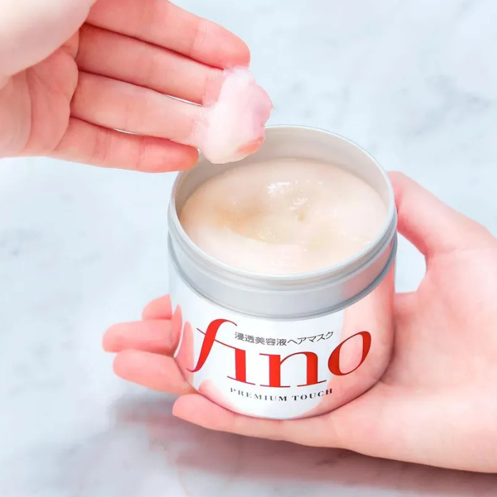 Shiseido Fino Premium Touch Hair Mask - atkuriamoji plaukų kaukė