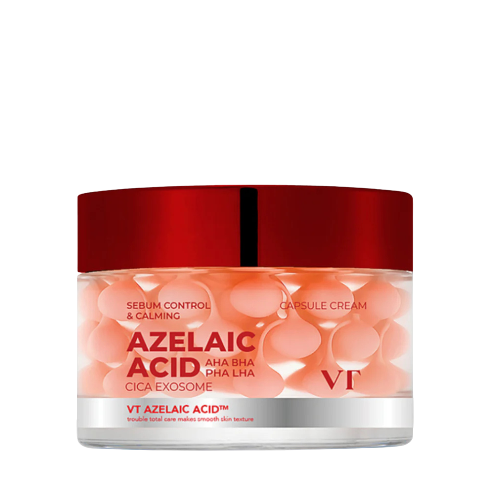 VT Cosmetics Azelaic Acid Care Capsule Cream - veido kremas su azelaino rūgštimi