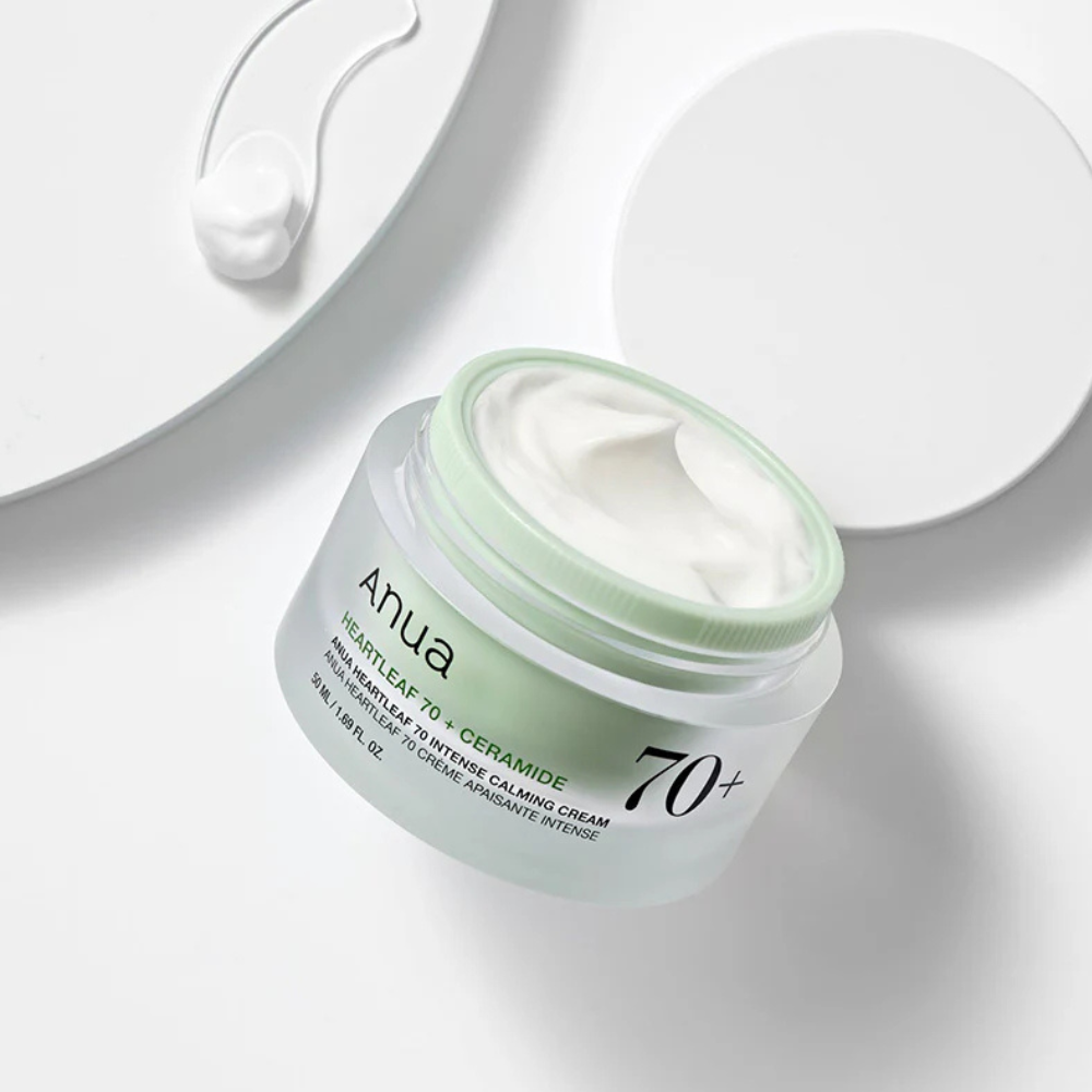 Anua Heartleaf 70% Intense Calming Cream - raminamasis veido kremas