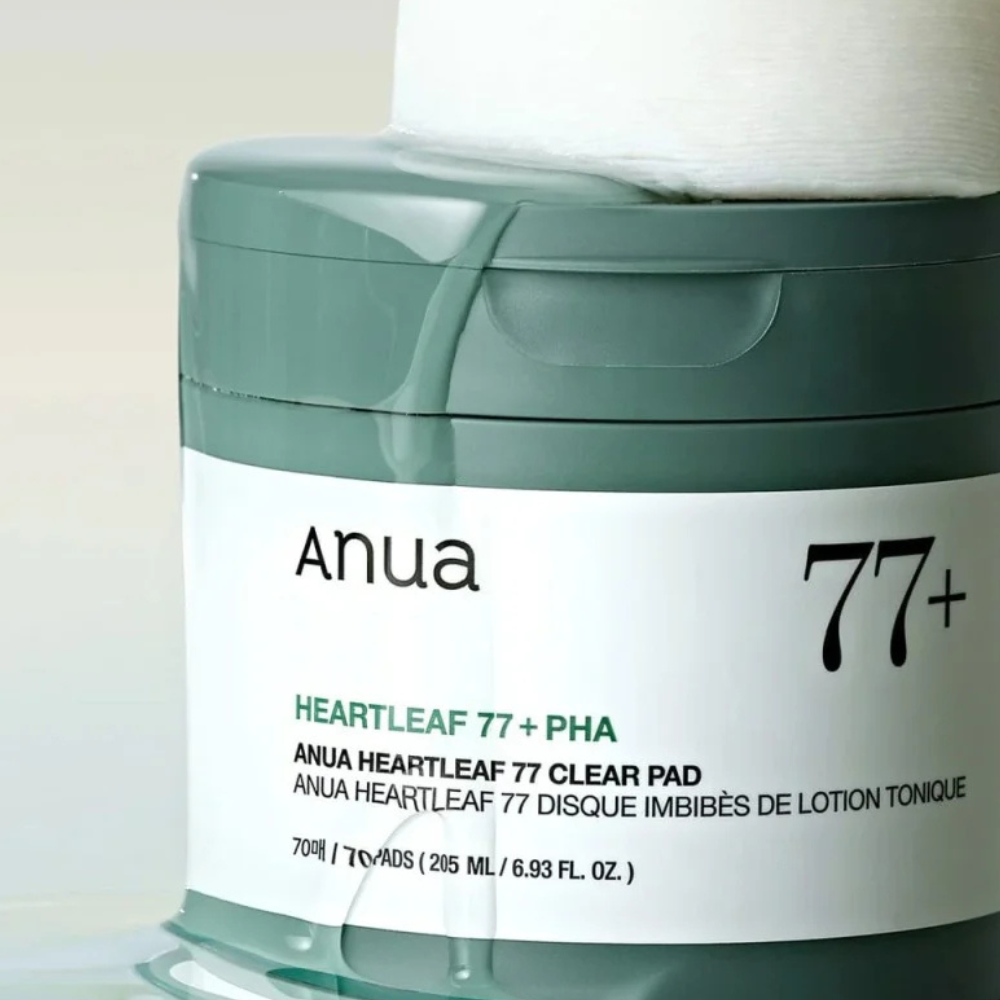 Anua Heartleaf 77 Clear Pad - toniko padeliai