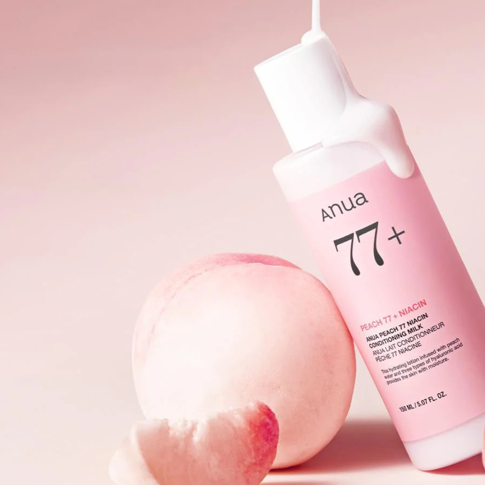 Anua Peach 77 Niacin Conditioning Milk - drėkinamasis veido pienelis