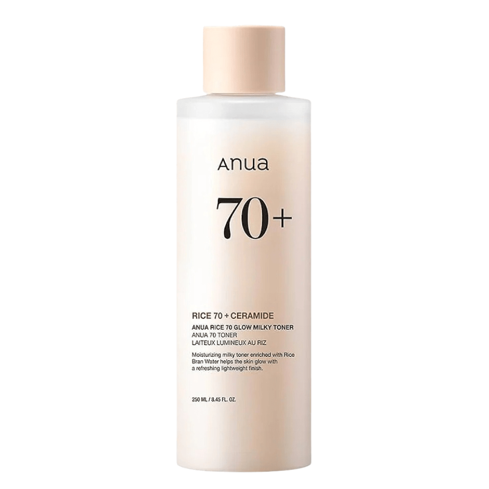 Anua Rice 70 Glow Milky Toner - veido tonikas