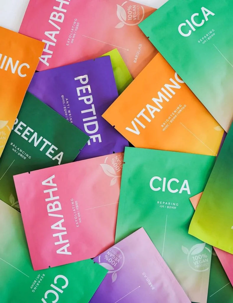 Barulab The Clean Vegan Mask [Vitamin C] - lakštinė veido kaukė