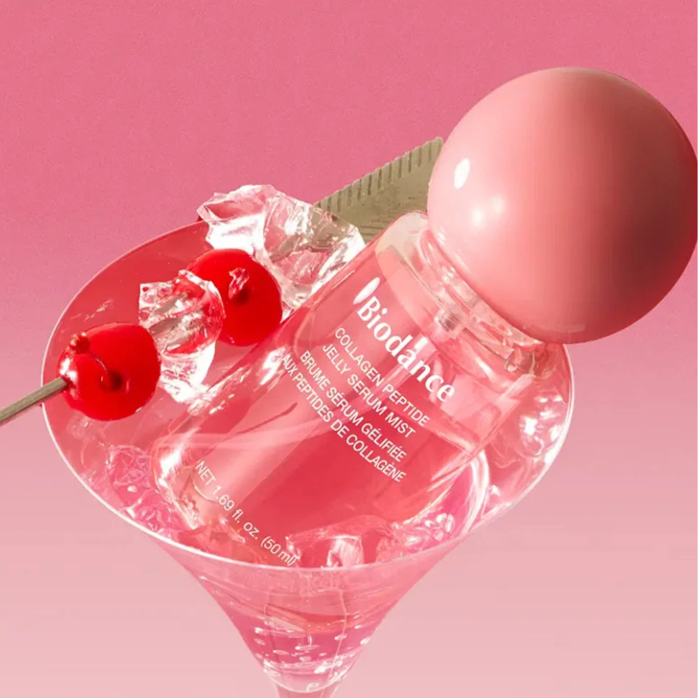 Biodance Collagen Peptide Jelly Serum Mist - drėkinamasis veido serumas (dulksna)