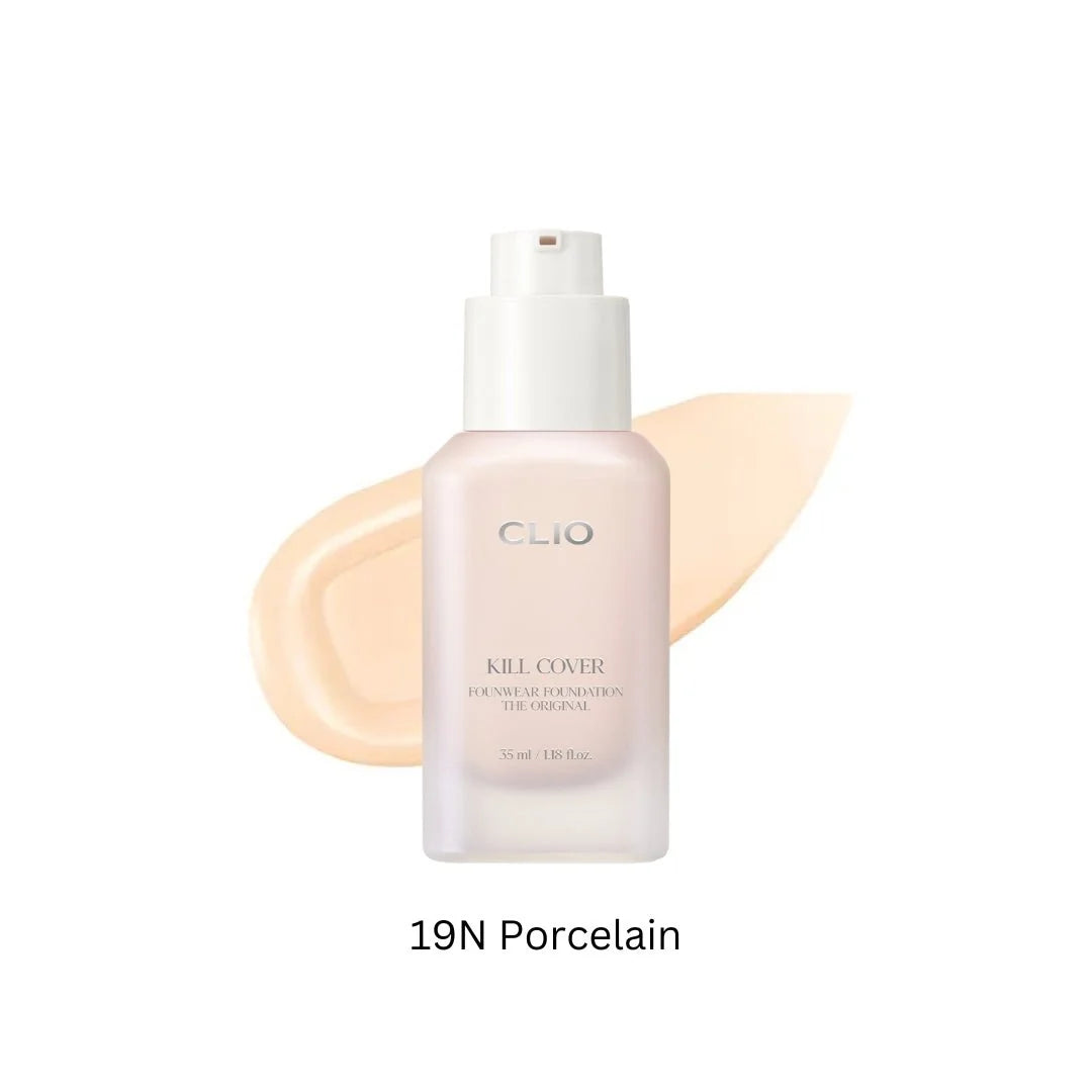 CLIO Kill Cover Founwear Foundation The Original - makiažo pagrindas (19N Porcelain)