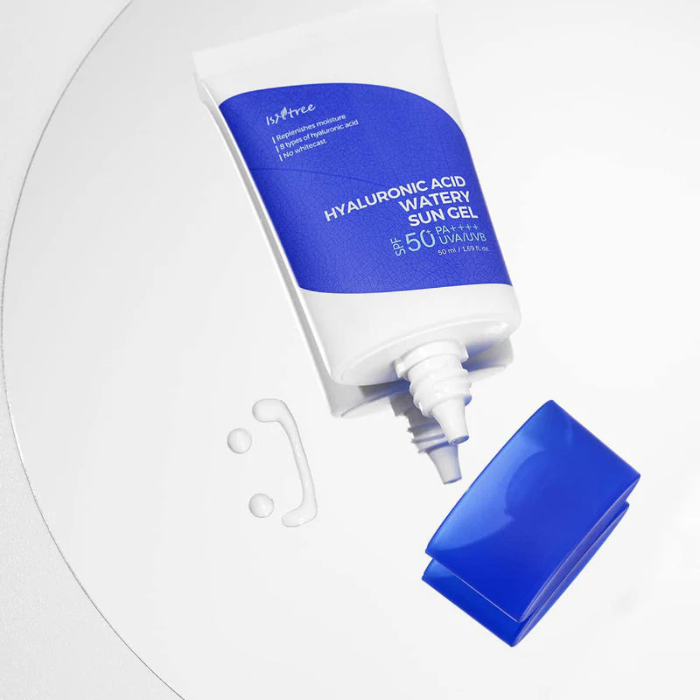 Isntree Hyaluronic Acid Watery Sun Gel - apsauginis gelis nuo saulės SPF50+ PA++++