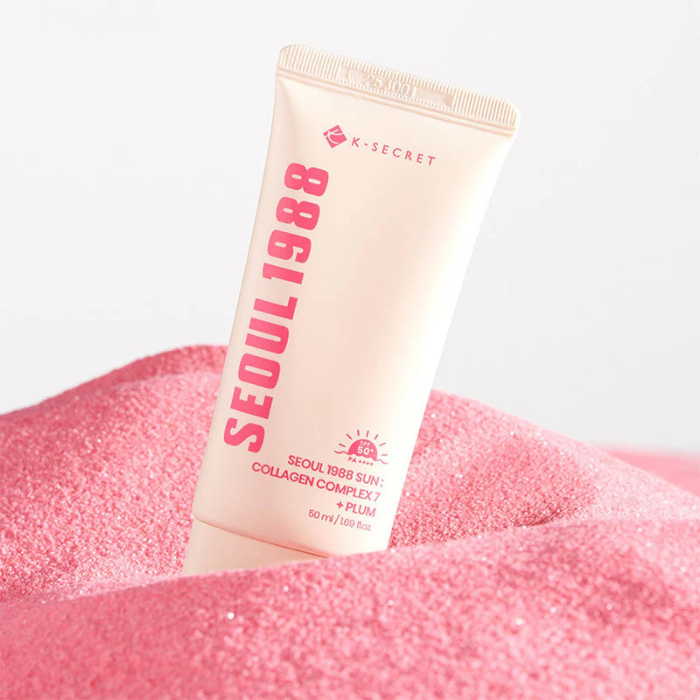 KSECRET SEOUL 1988 Sun: Collagen Complex 7 + Plum - apsauginis kremas nuo saulės