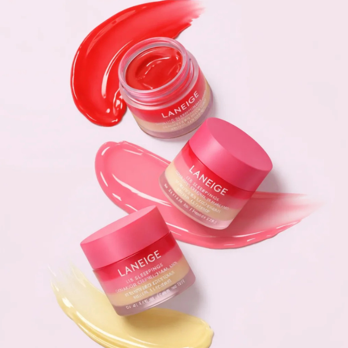 LANEIGE Lip Sleeping Mask Strawberry Shortcake - naktinė lūpų kaukė