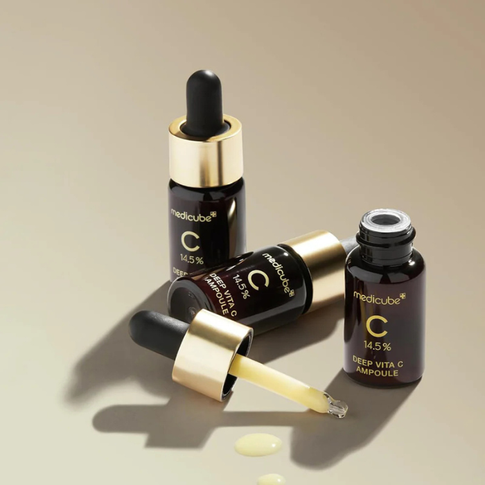 Medicube Deep Vita C Ampoule 2.0 - skaistinamosios veido ampulės su vitaminu C
