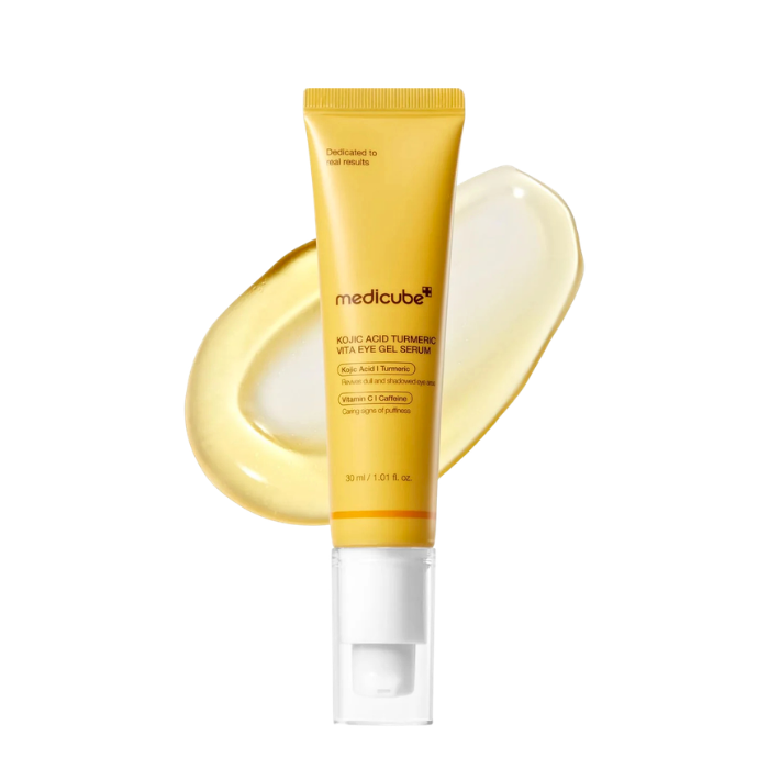 Medicube Kojic Acid Turmeric Vita Eye Gel Serum - skaistinamasis paakių serumas