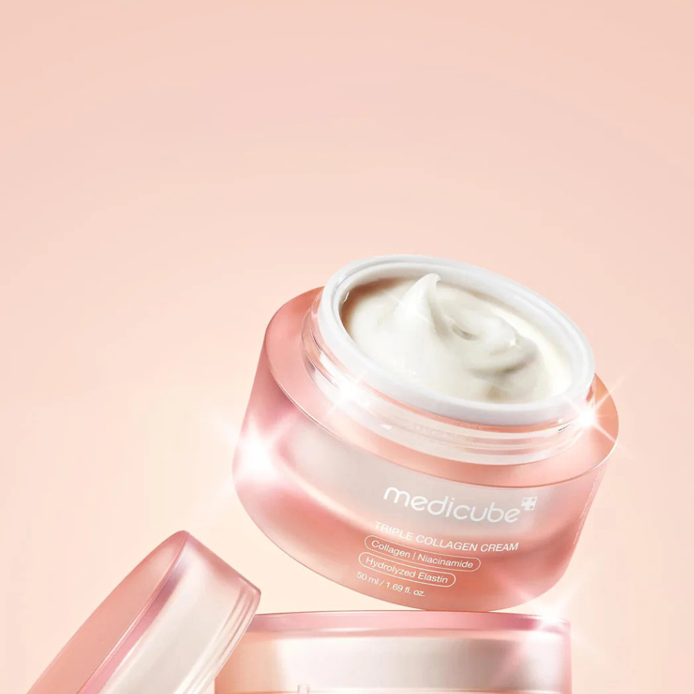 Medicube Triple Collagen Cream 4.0 - veido kremas su kolagenu