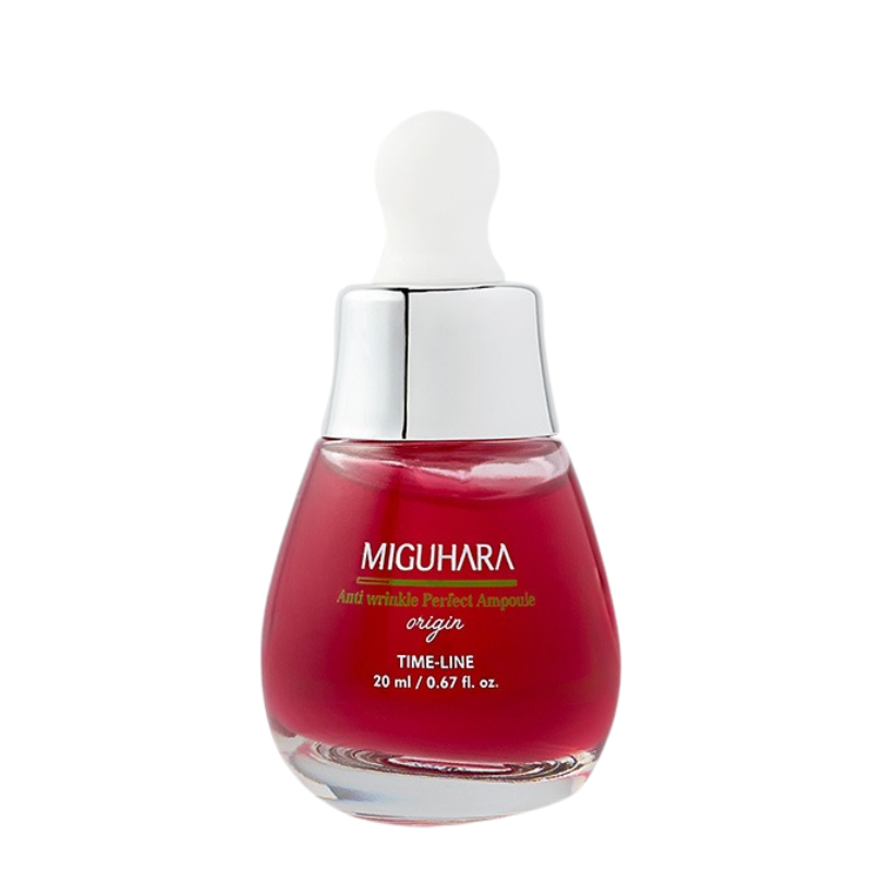 Miguhara Anti-Wrinkle Perfect Ampoule Origin - veido serumas nuo raukšlių