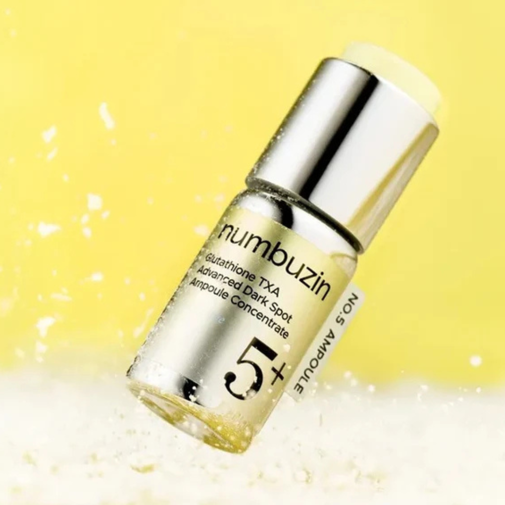 Numbuzin No.5 Glutathione TXA Advanced Dark Spot Ampoule Concentrate - intensyvaus poveikio skaistinamasis serumas