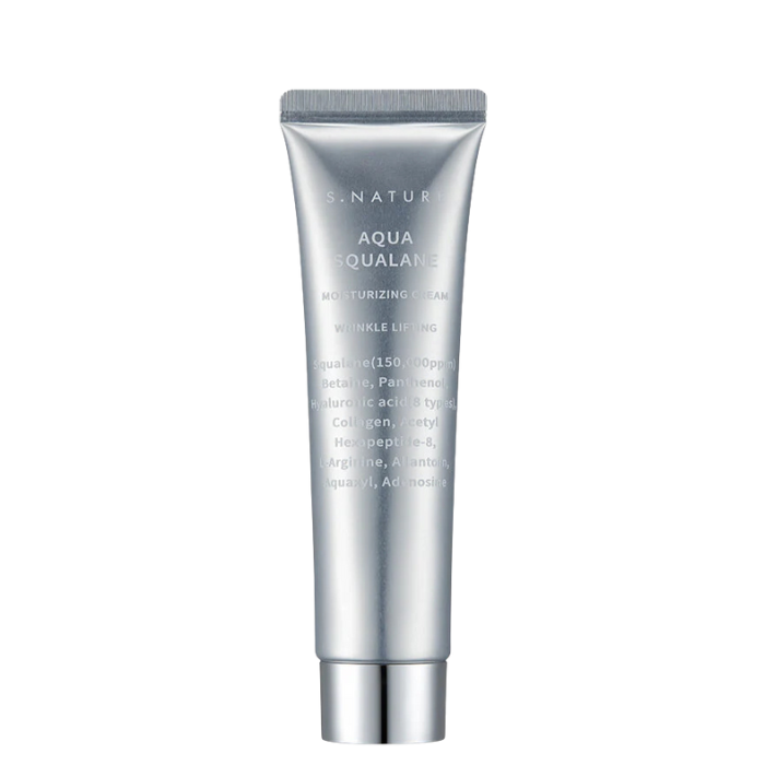 S.NATURE Aqua Squalane Moisturizing Cream - drėkinamasis veido kremas