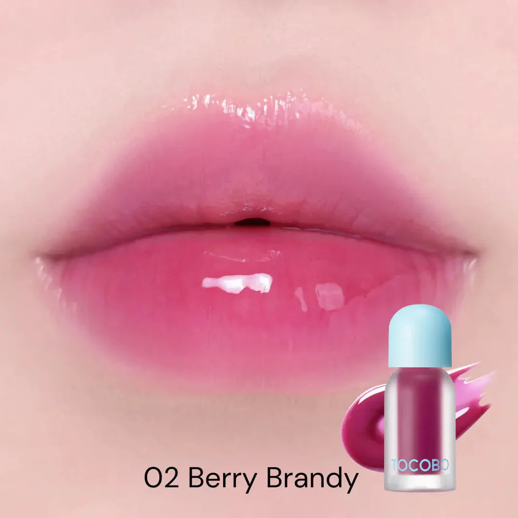 TOCOBO Juicy Berry Plumping Lip Oil - drėkinantis lūpų aliejus