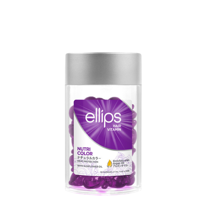 ellips Hair Vitamin Nutri Color Hair Oil - tepami vitaminai dažytiems plaukams