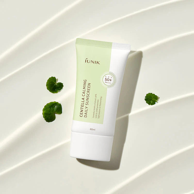 iUnik Centella Calming Daily Sunscreen - raminantis kremas nuo saulės spf 50+ pa++++ su centele